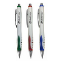 White Barrel w/ Color Grip Pen (3 Working Days)